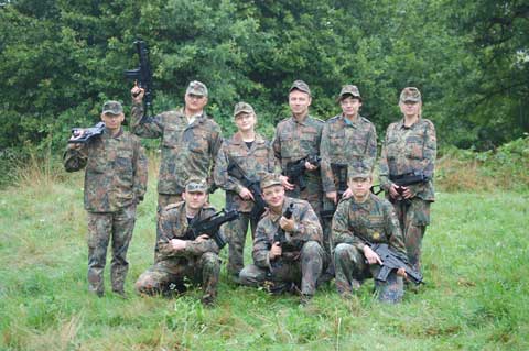 Drużyna żołnierzy Bundeswehry